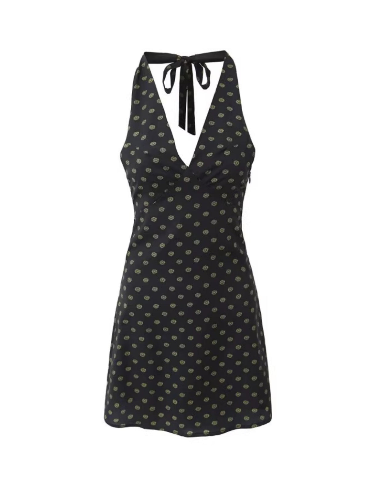 Karishma Polka-Dot Mini Dress