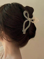 Oversize Bow Pattern Hair Claw Clip - HouseofHalley