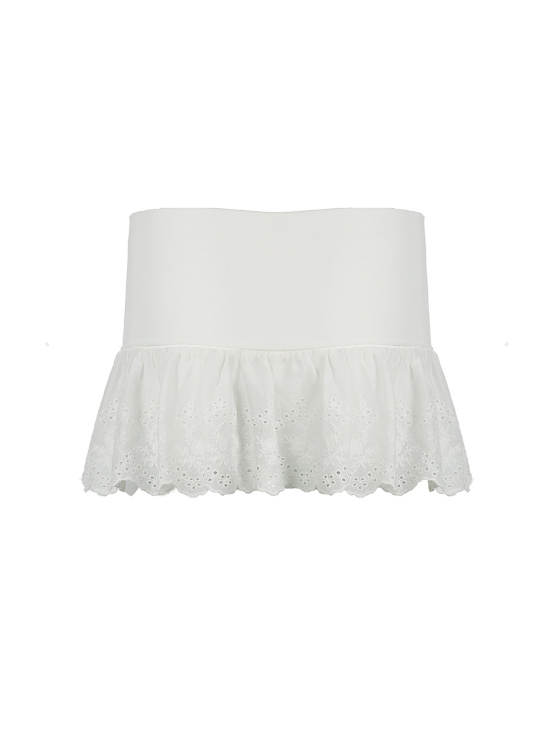 Rubi Lace Mini Shorts Skirt