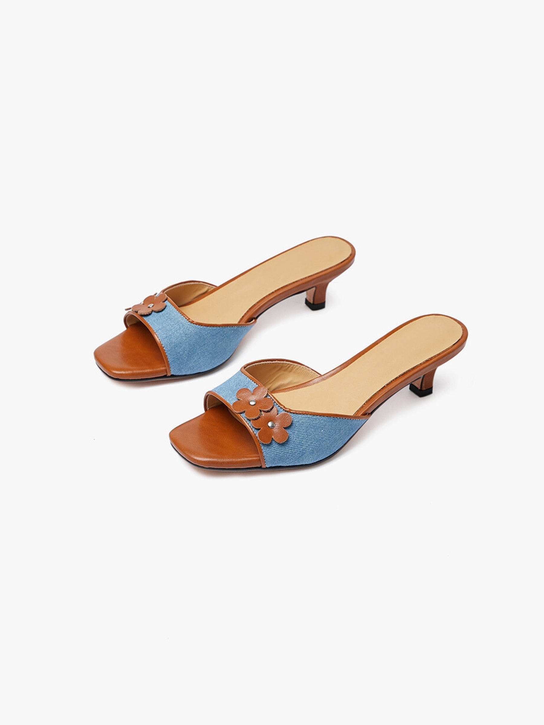 Liora Kitten Heel Sandals