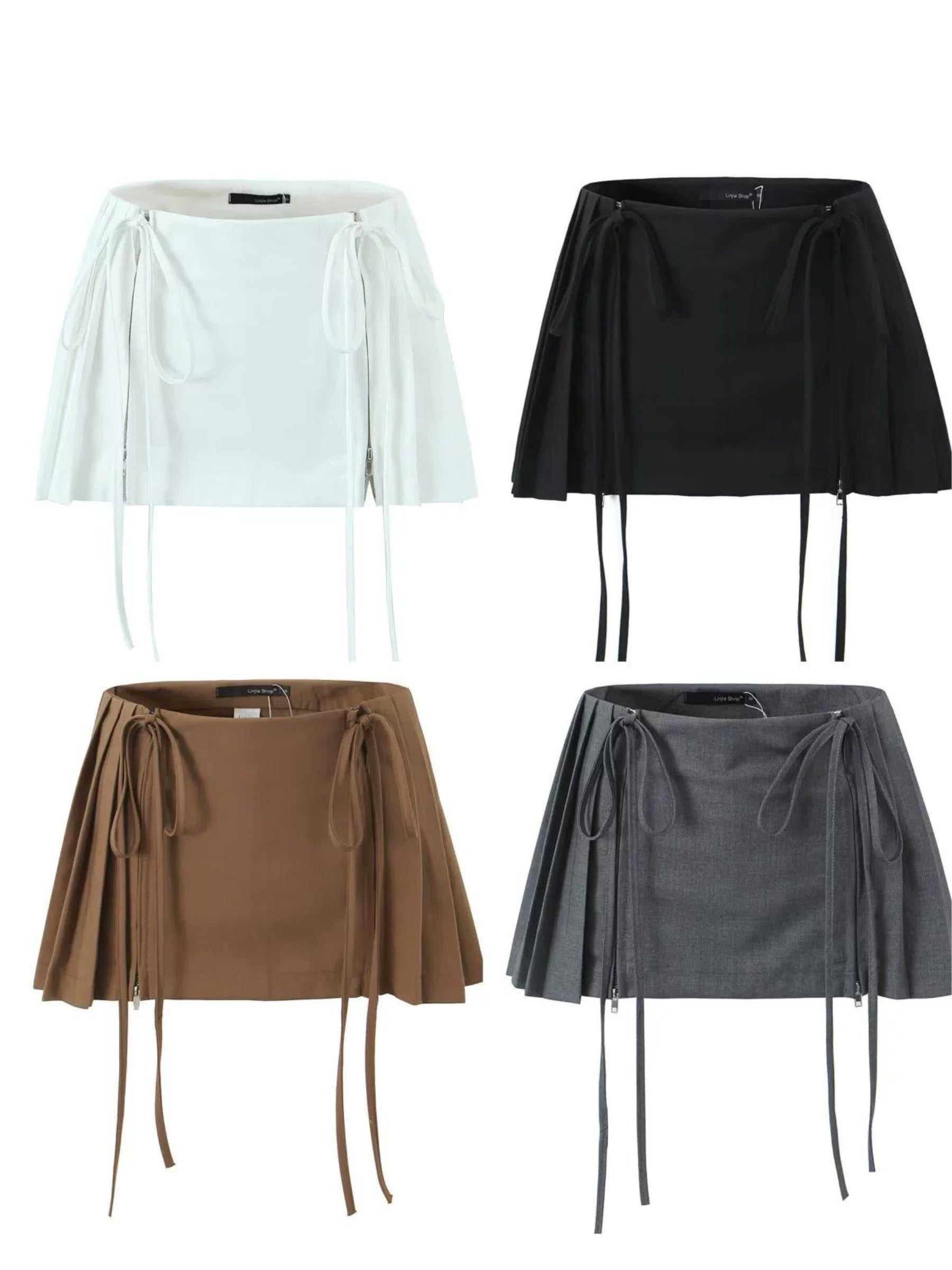 Angie Strappy Mini Skirt