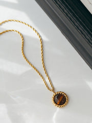 Kambria Tiger Eye Necklace