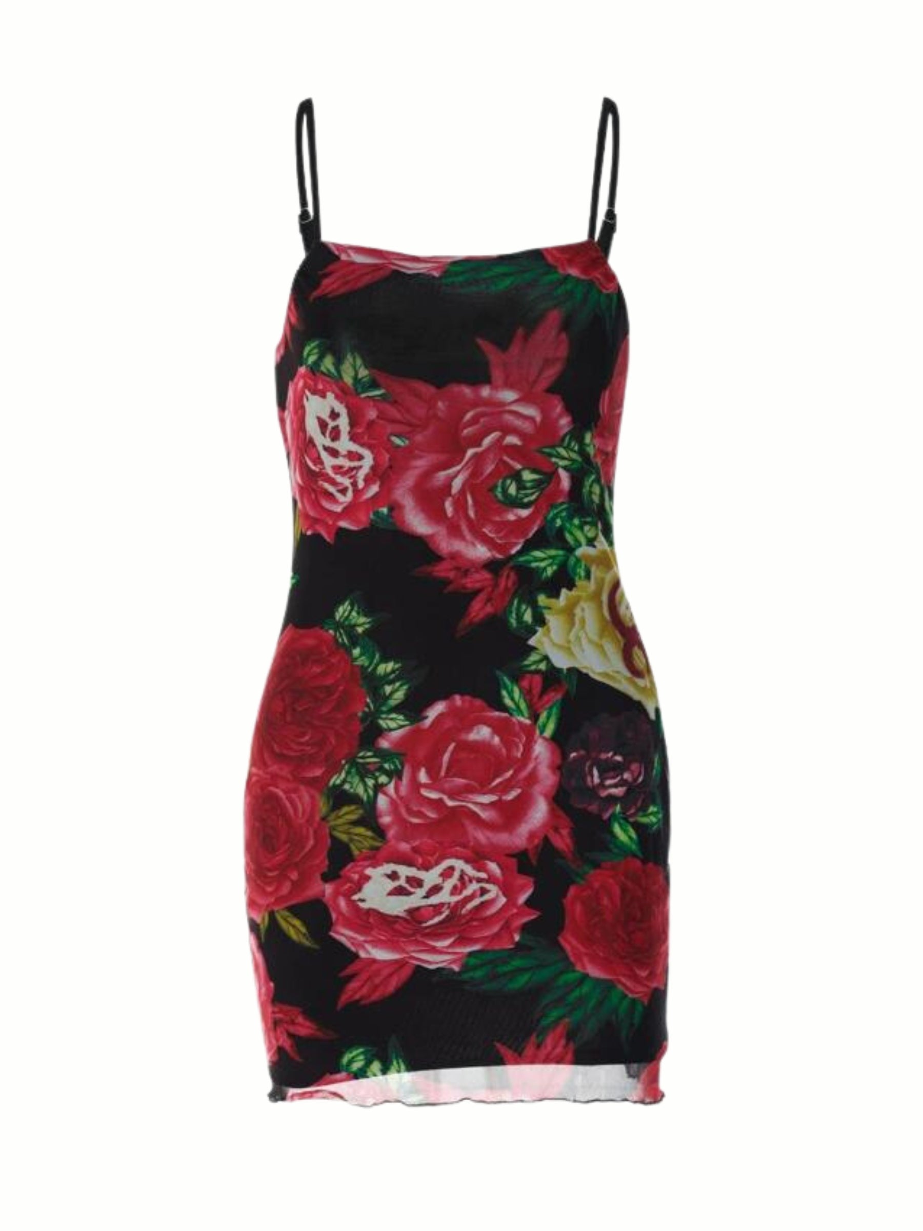 Talyn Mesh Floral Mini Dress