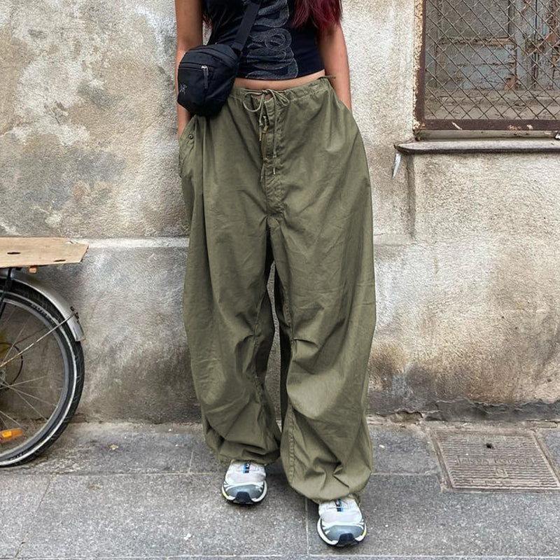 Eila Low Waist Baggy Pants