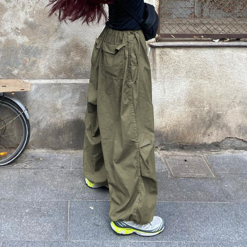 Eila Low Waist Baggy Pants