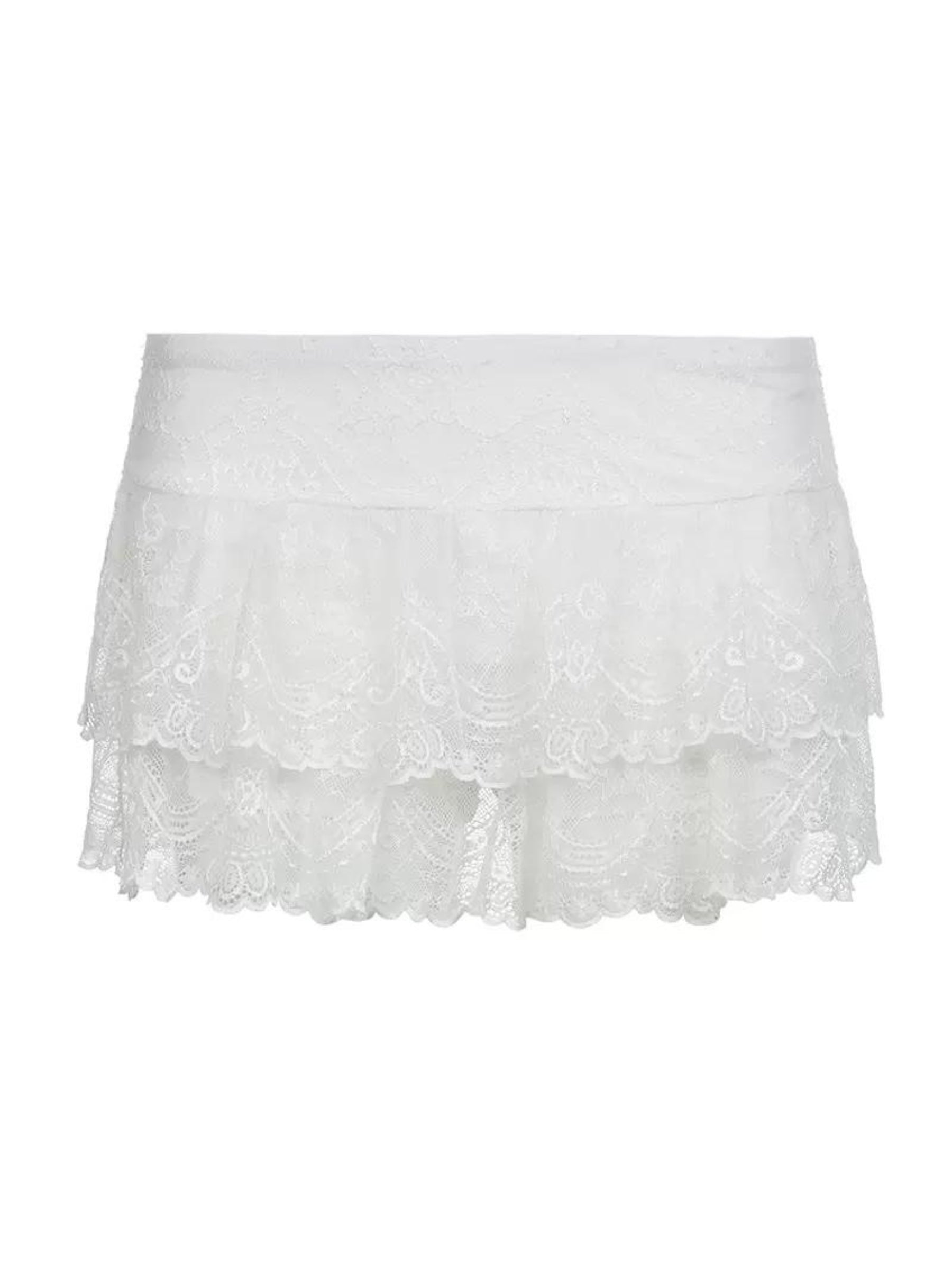 Gelila Lace Mini Skirt