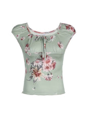 Indra Floral Crop Top