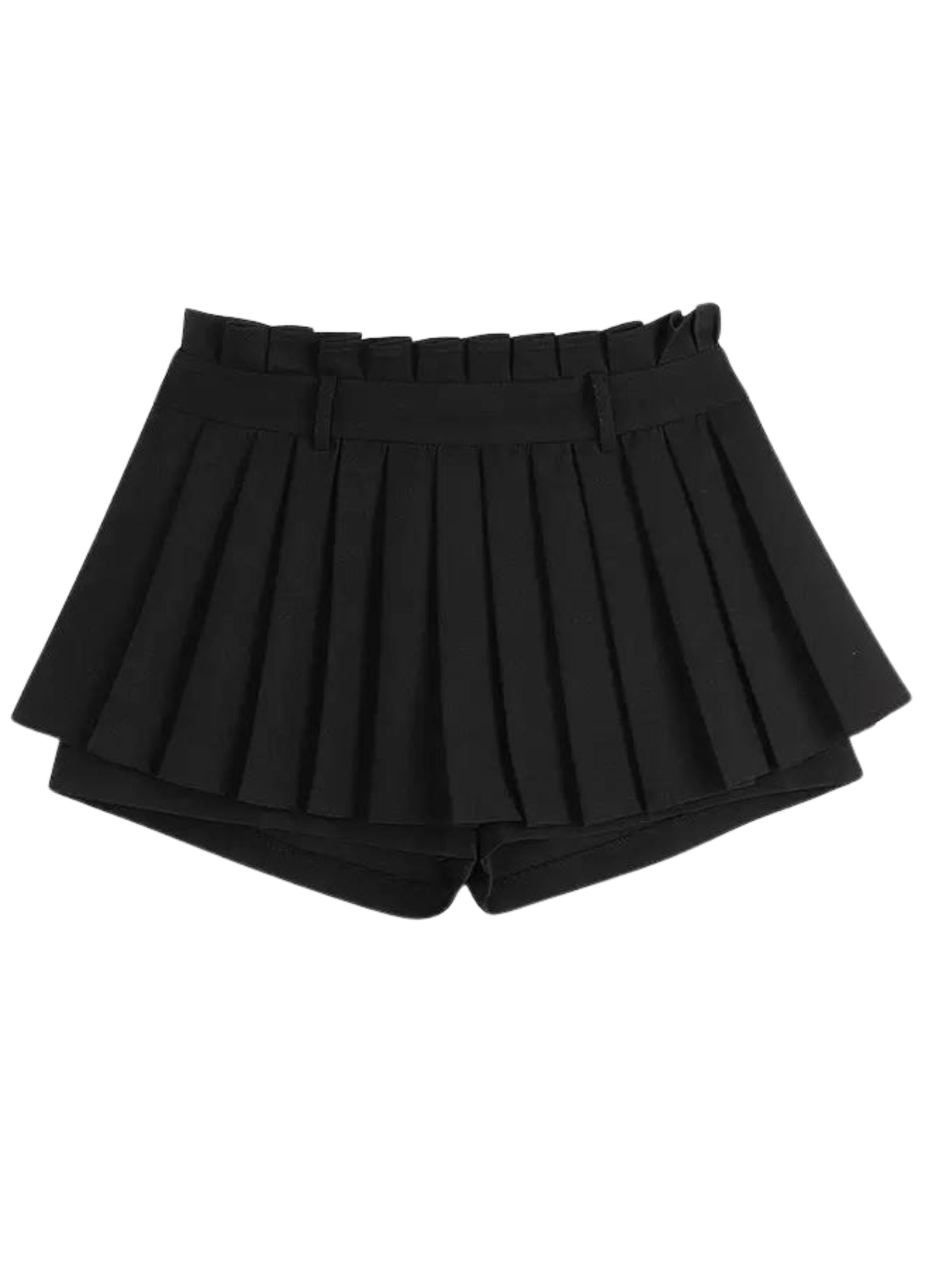 Kari Pleated Short Skirt