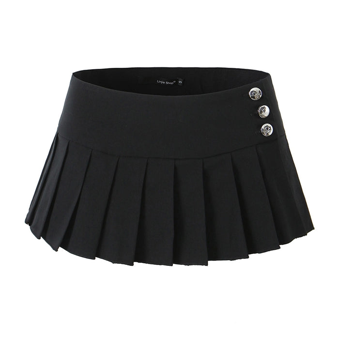 Kior Pleated Mini Skirt Set