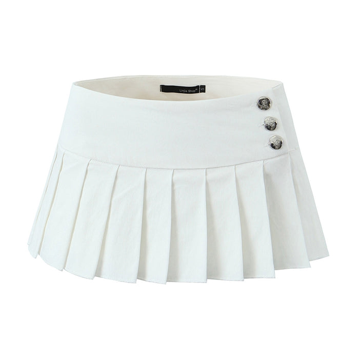 Kior Pleated Mini Skirt Set