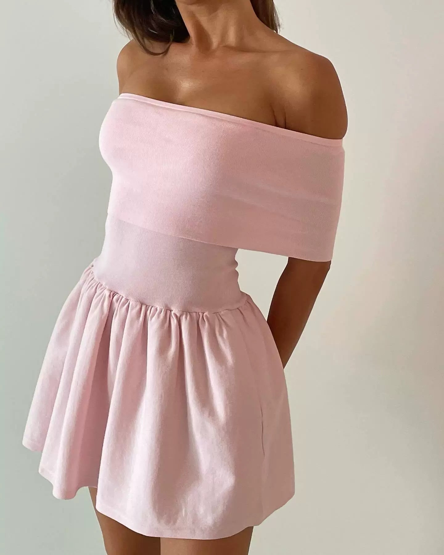 Josilyn Off Shoulder Mini Dress