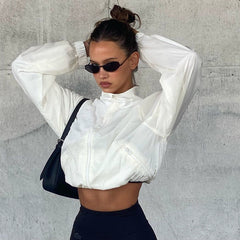 Joan Turtleneck Crop Jacket