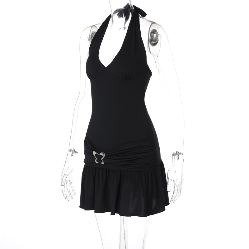 Cosima Halter Mini Dress