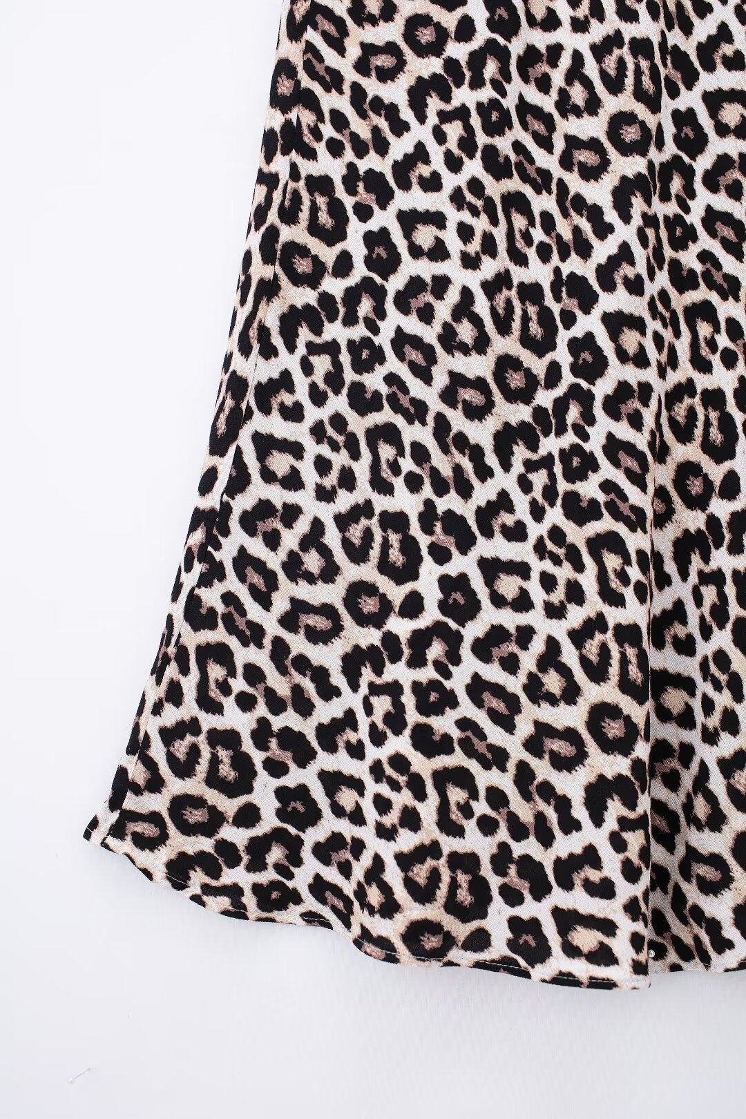 Farryn Leopard Print Midi Skirt