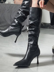 Aly Slouchy Leather Boots