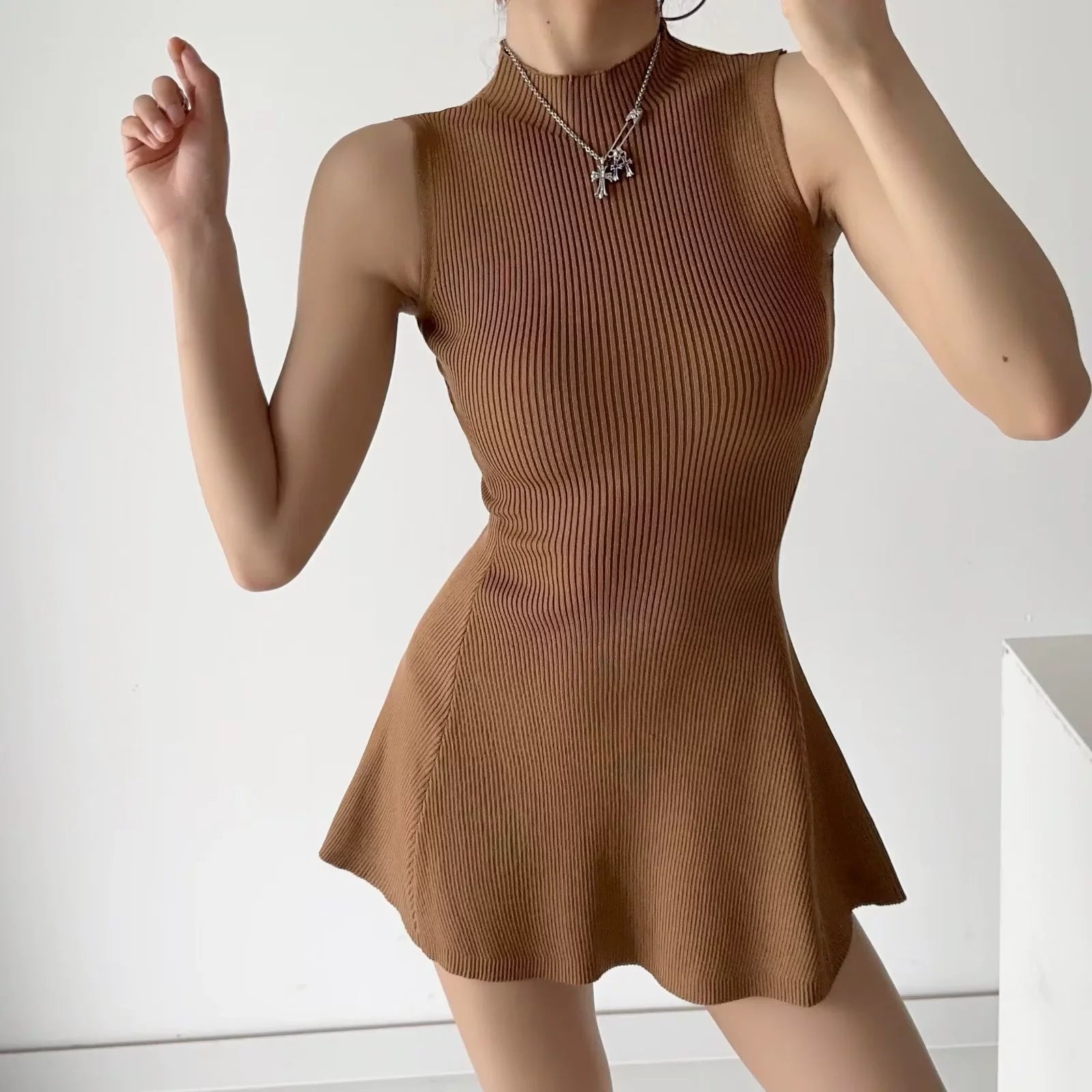 Laney Knitted Mini Dress