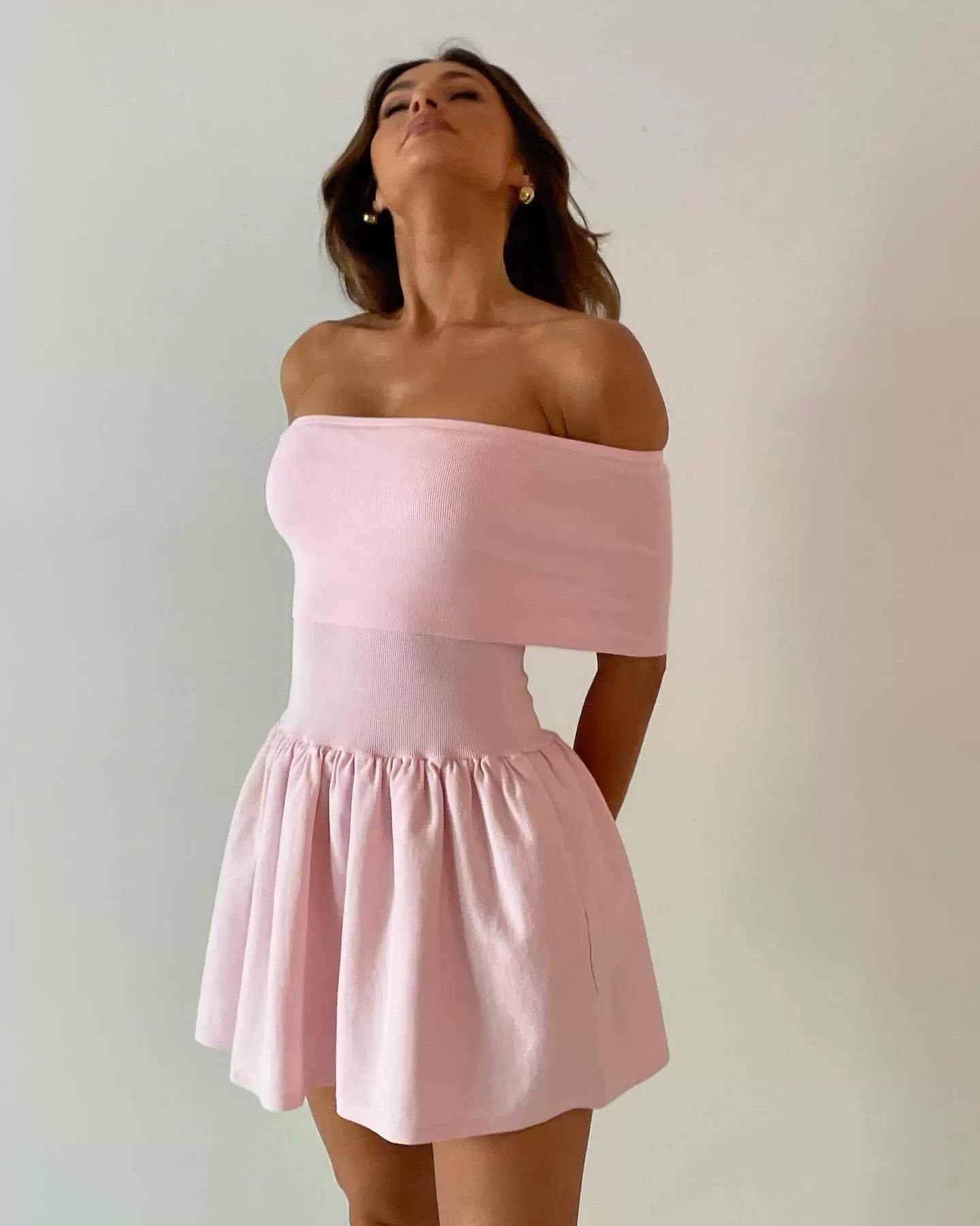 Josilyn Off Shoulder Mini Dress