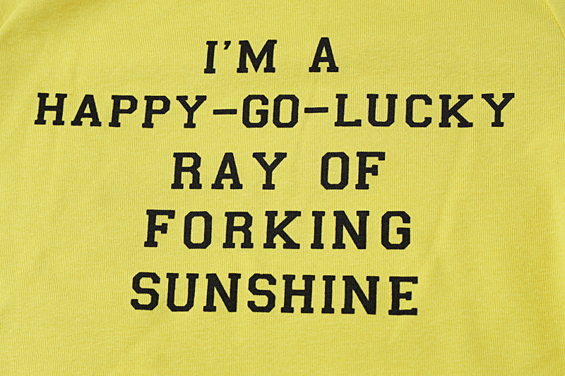 Sunshine Letter Print T-Shirt