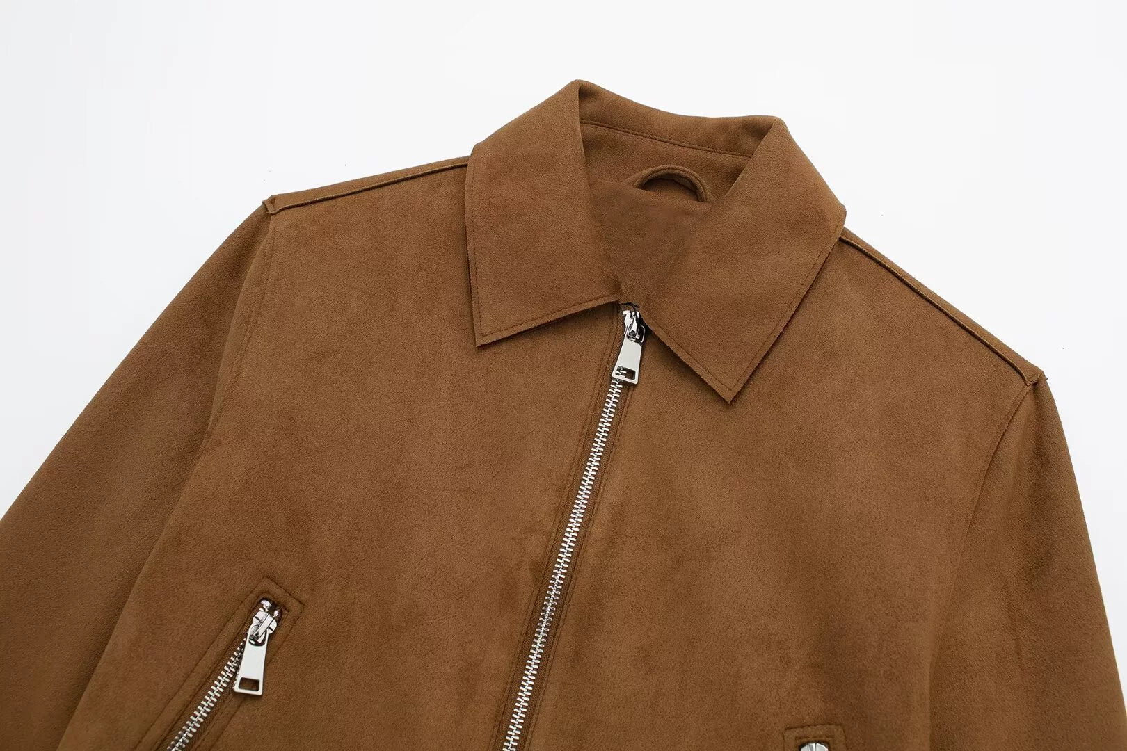 Wrenna Faux Suede Jacket