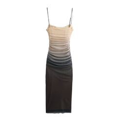 Alexah Mesh Maxi Dress