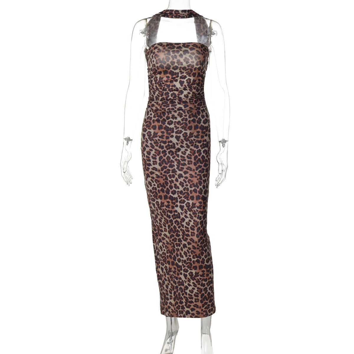 Diala Leopard Maxi Dress