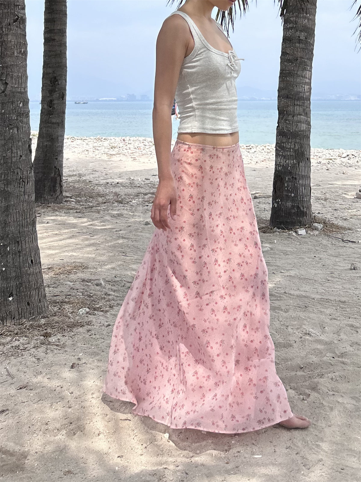 Sapphira Floral Maxi Skirt