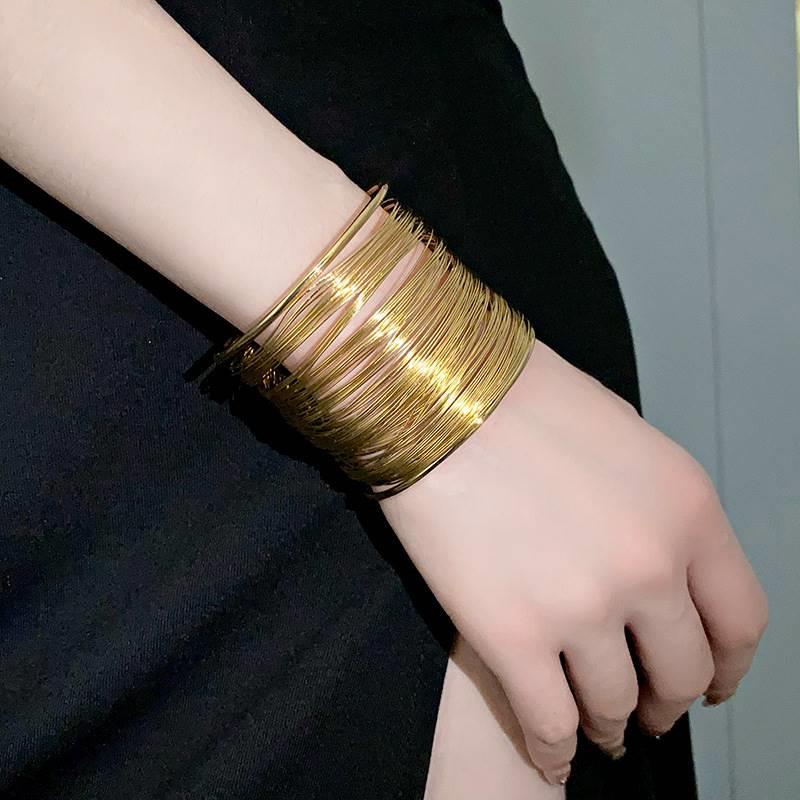 Amelia Wire Cuff Bracelet