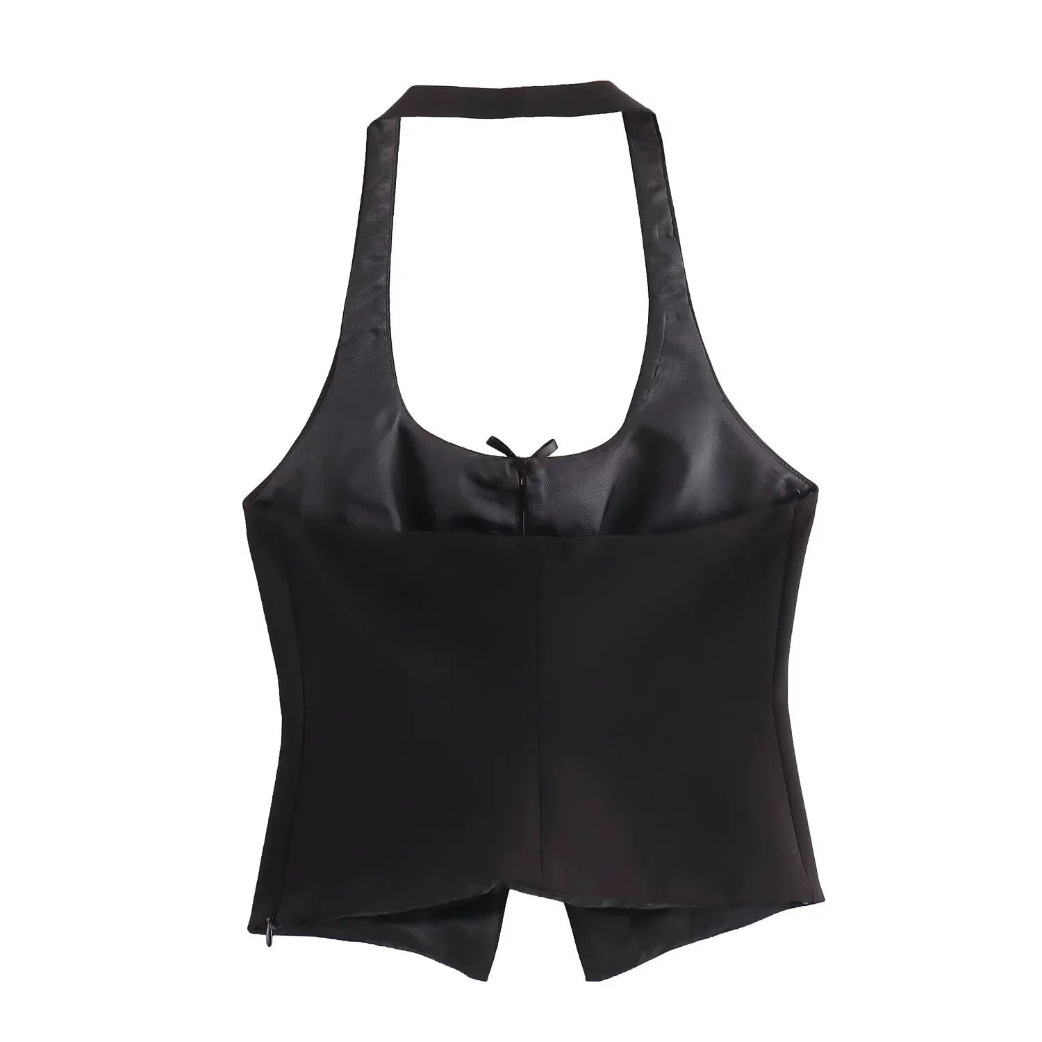 Chaya Bow Trim Halter Top