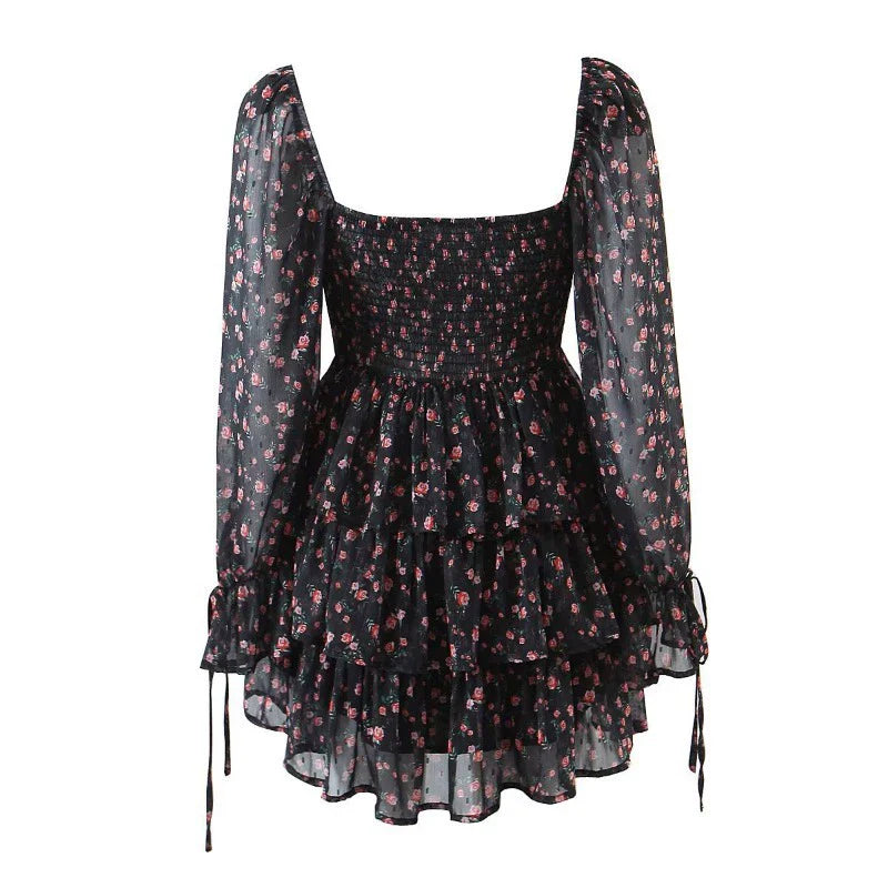 Noe Ruffle Mini Dress