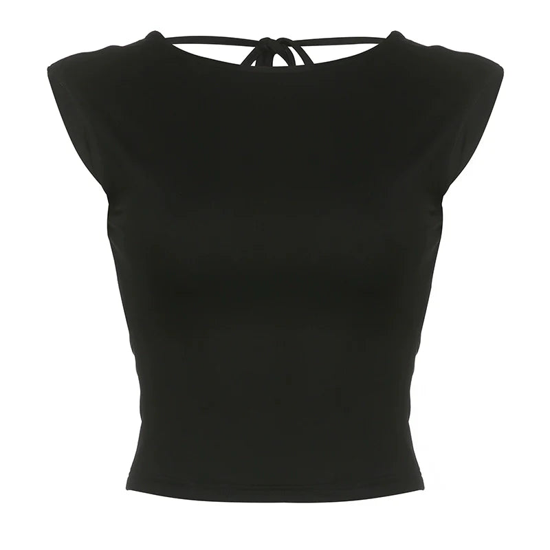 Yilia Backless Top