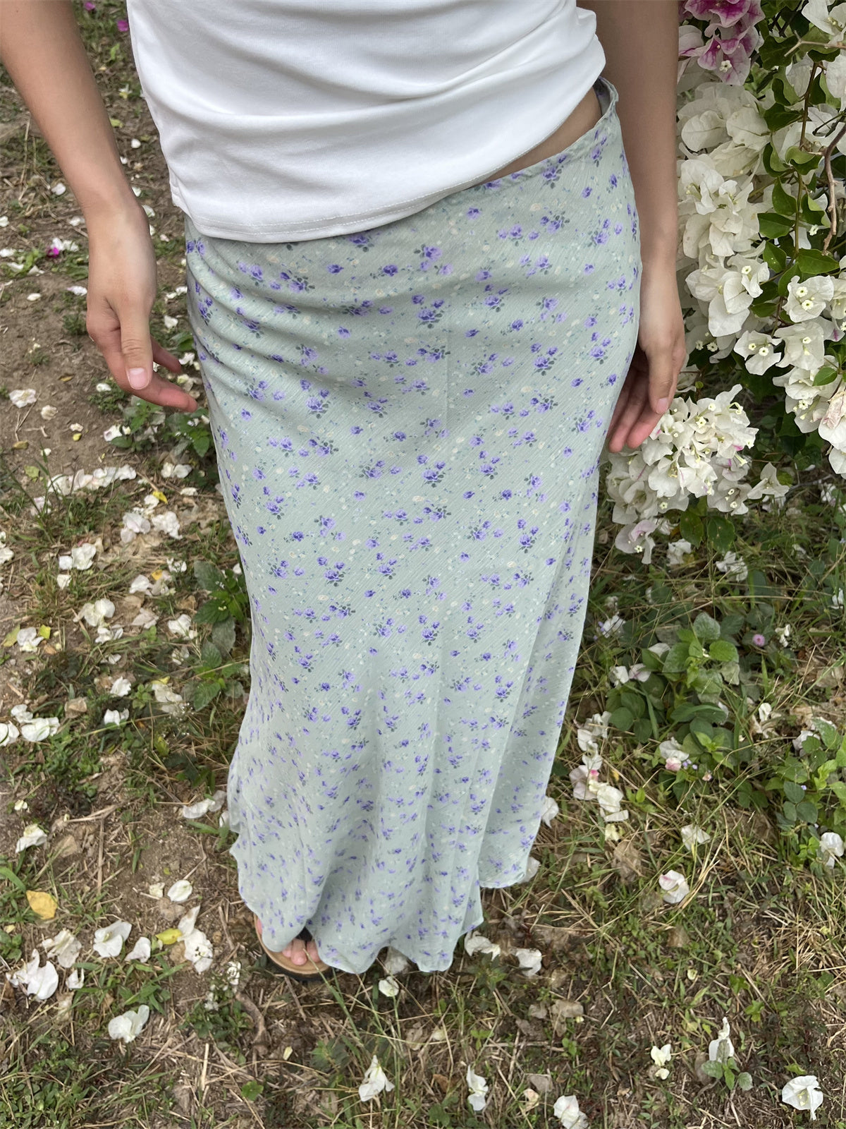 Sapphira Floral Maxi Skirt