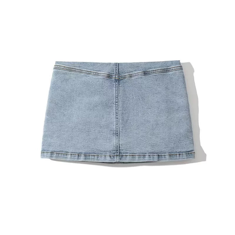 Frida Denim Mini Skirt