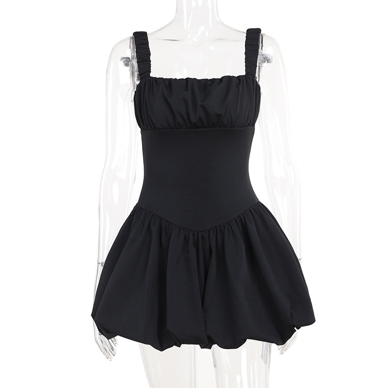 Ashleen Balloon Skirt Mini Dress