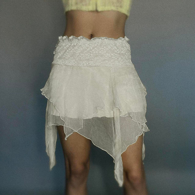 Paityn Mesh Mini Skirt