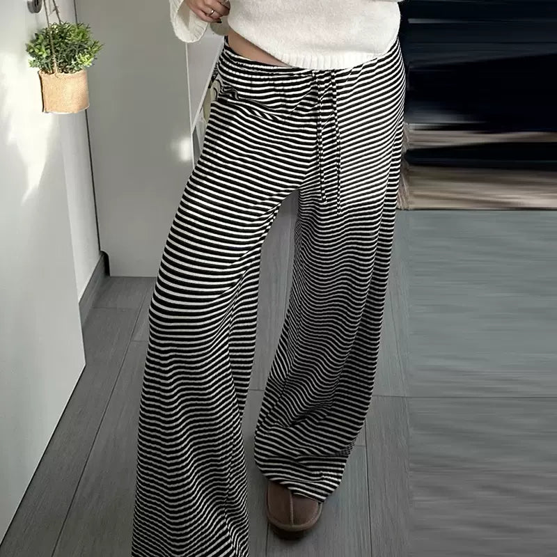 Lilo Striped Wide Leg Pants