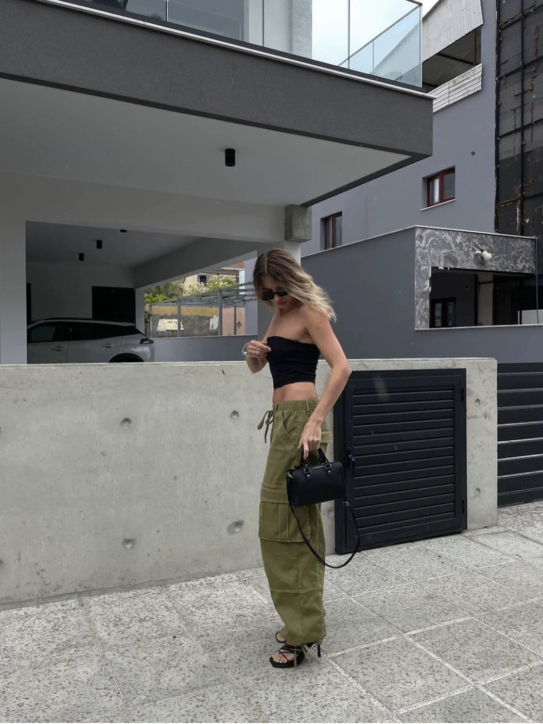 Mariella Loose Cargo Pants