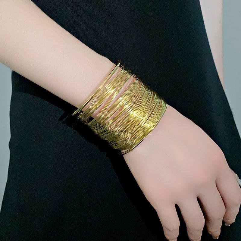 Amelia Wire Cuff Bracelet