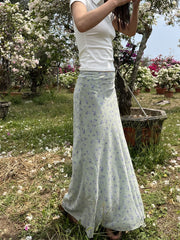 Sapphira Floral Maxi Skirt