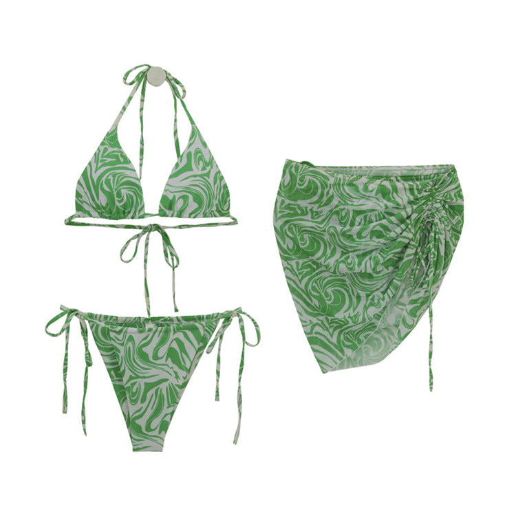 Slvia Three Piece Bikini Set