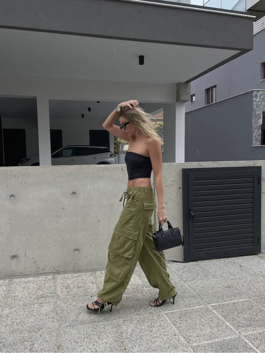 Mariella Loose Cargo Pants