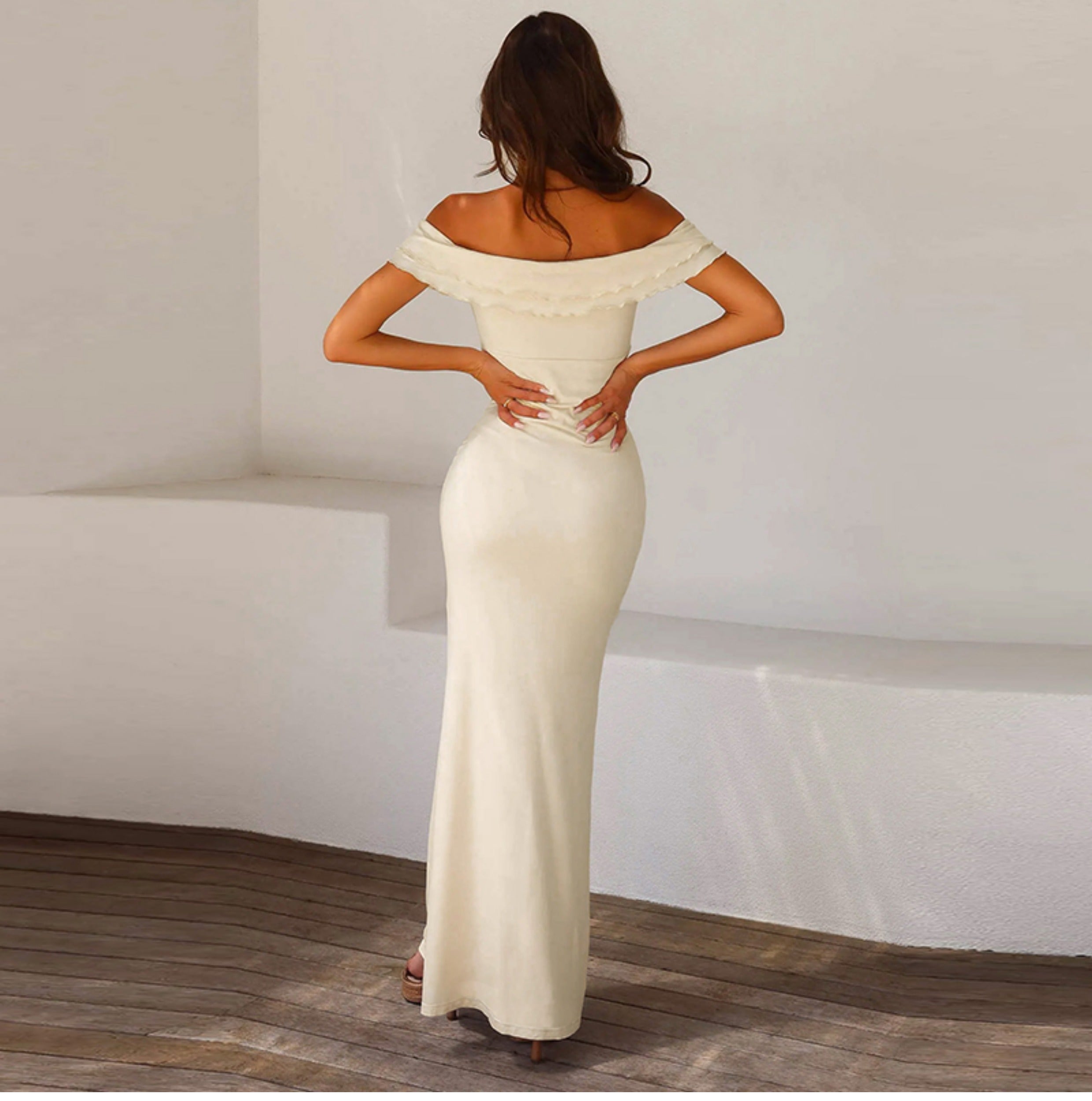 Ayleen Off Shoulder Maxi Dress