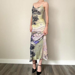 Aliani Printed Maxi Dress