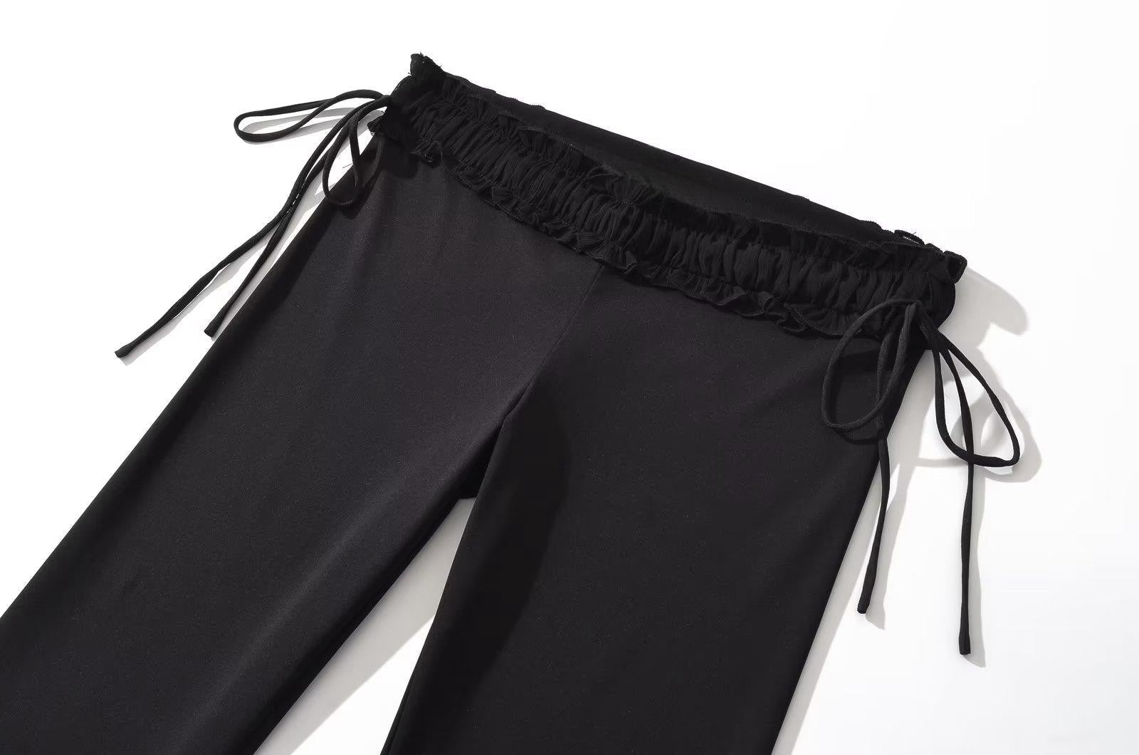 Lea Low Waist Flare Pants