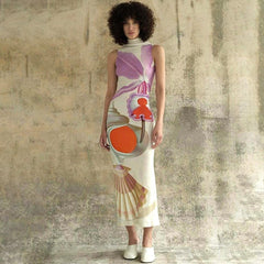 Promyse Printed Maxi Dress