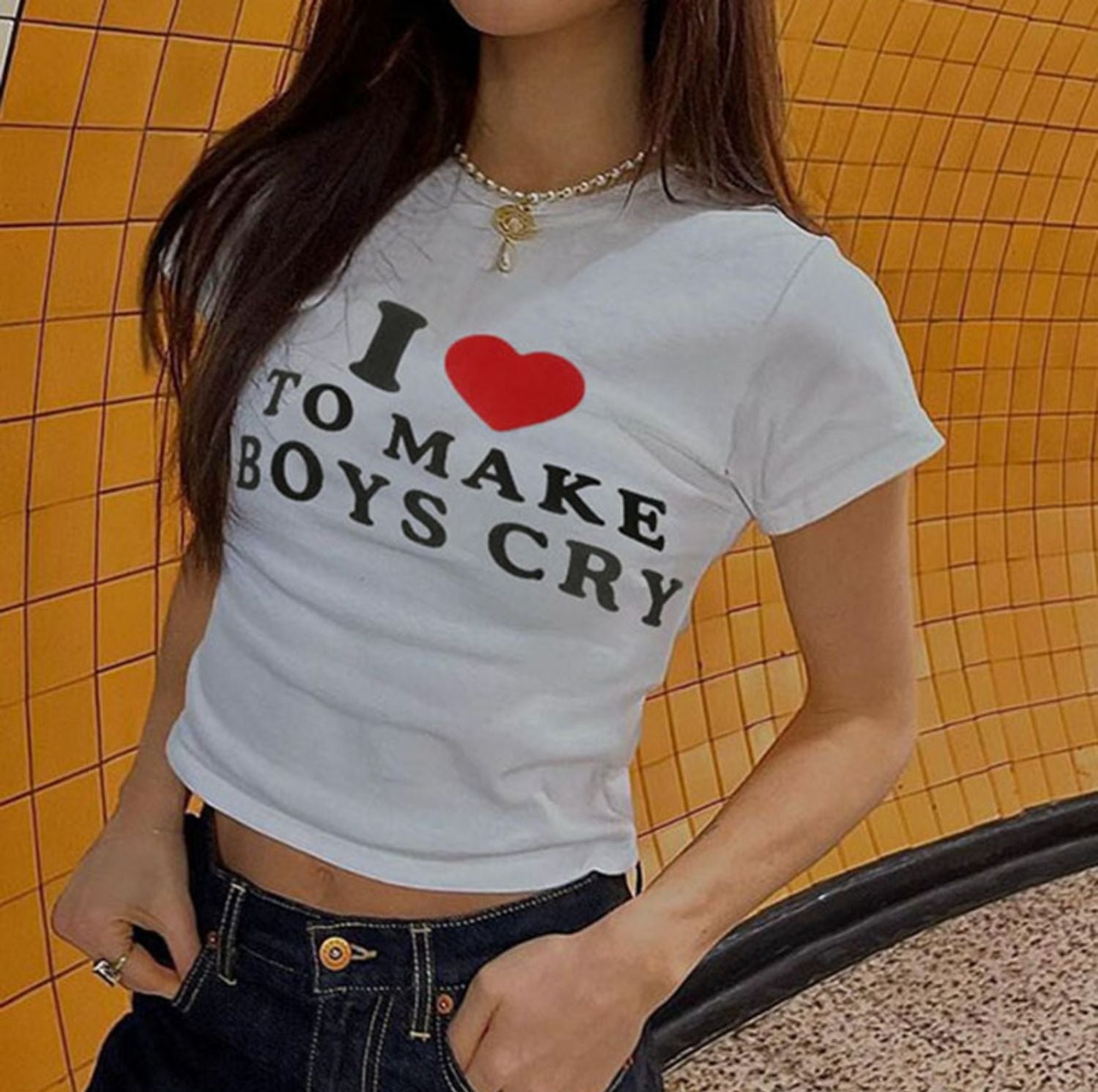 Love Letter Print T-Shirt