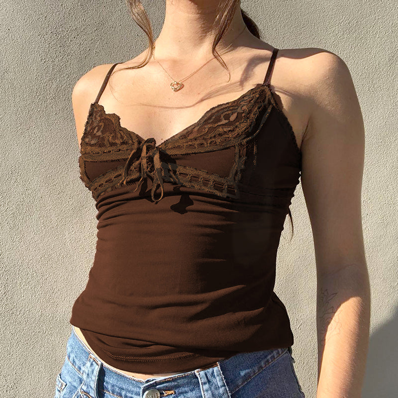 Nina Lace Trim Camisole