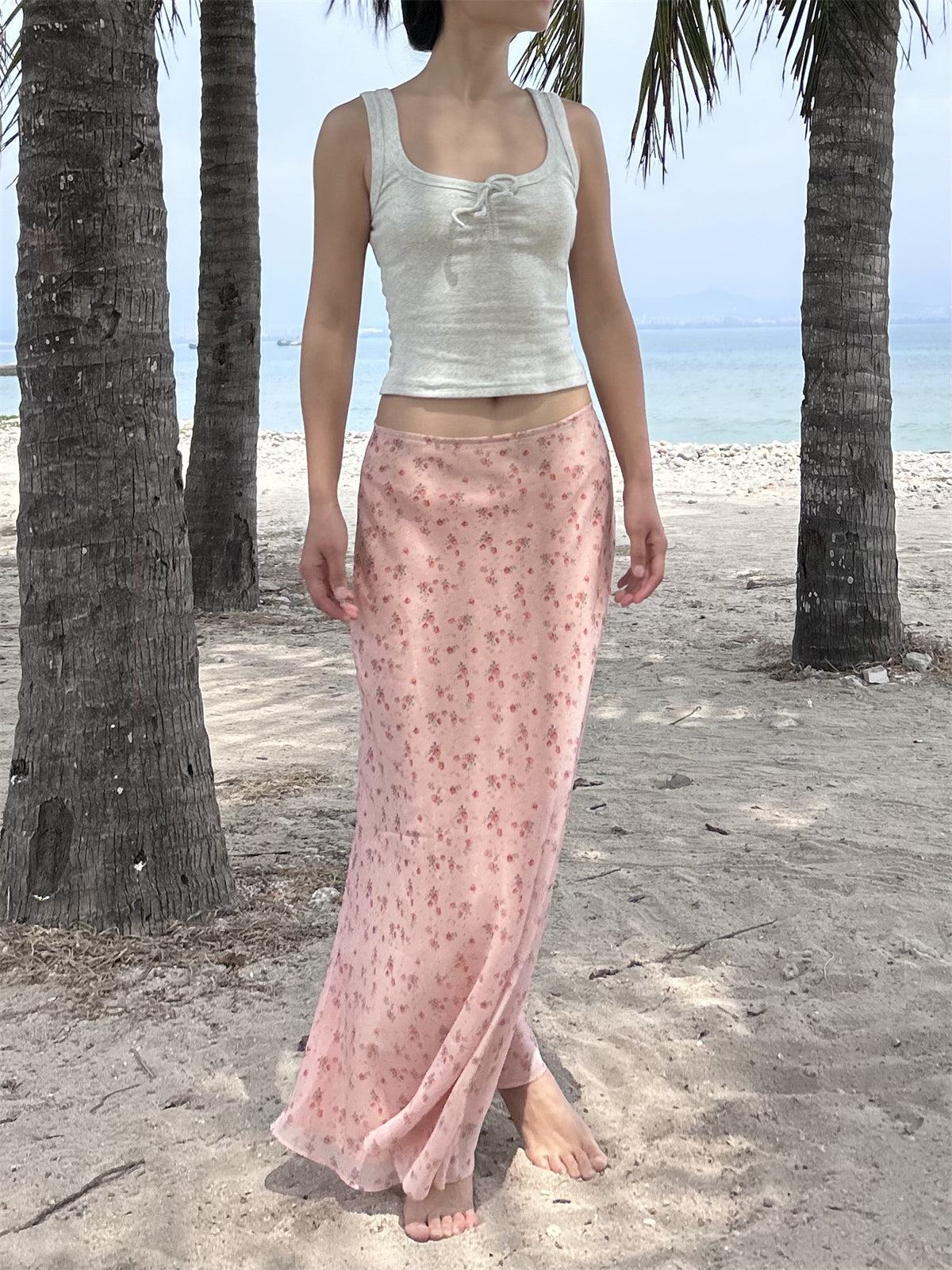 Sapphira Floral Maxi Skirt