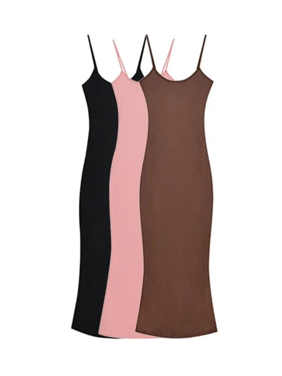 Verna Basic Maxi Dress