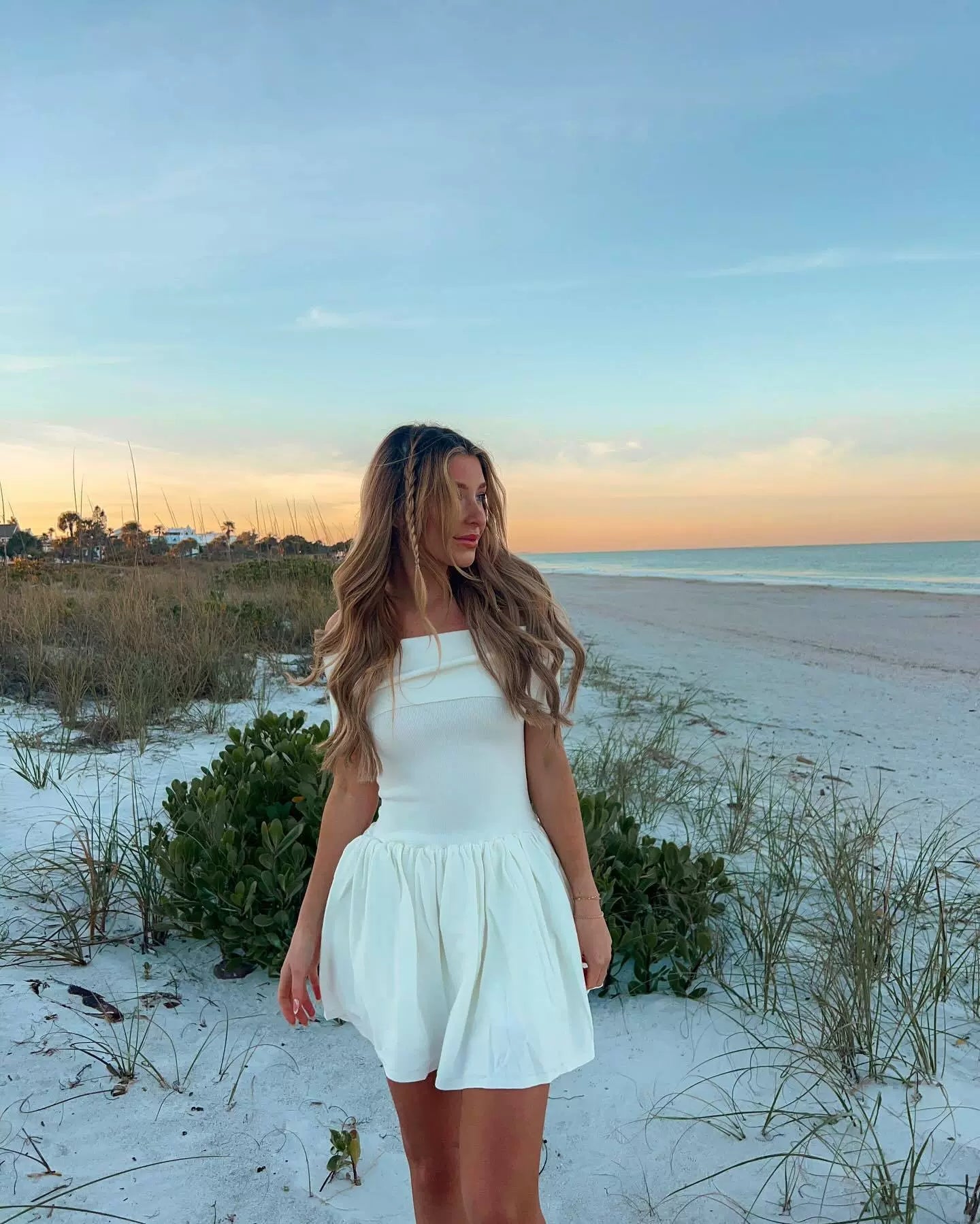 Josilyn Off Shoulder Mini Dress