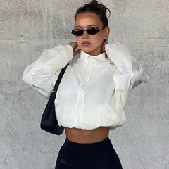 Joan Turtleneck Crop Jacket